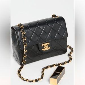 Black chanel mini bag